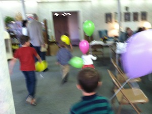 Children with Balloons