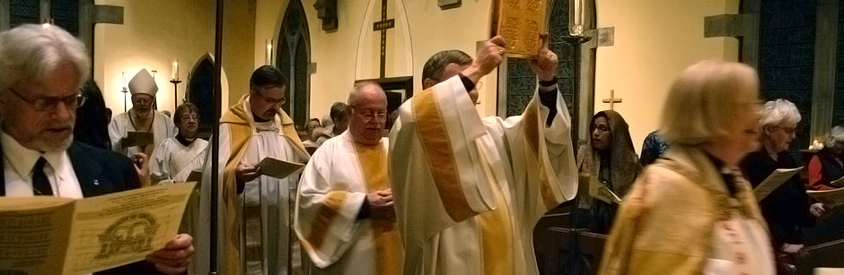 A liturgical procession