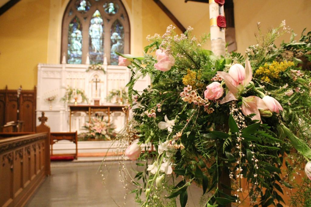 Easter altar