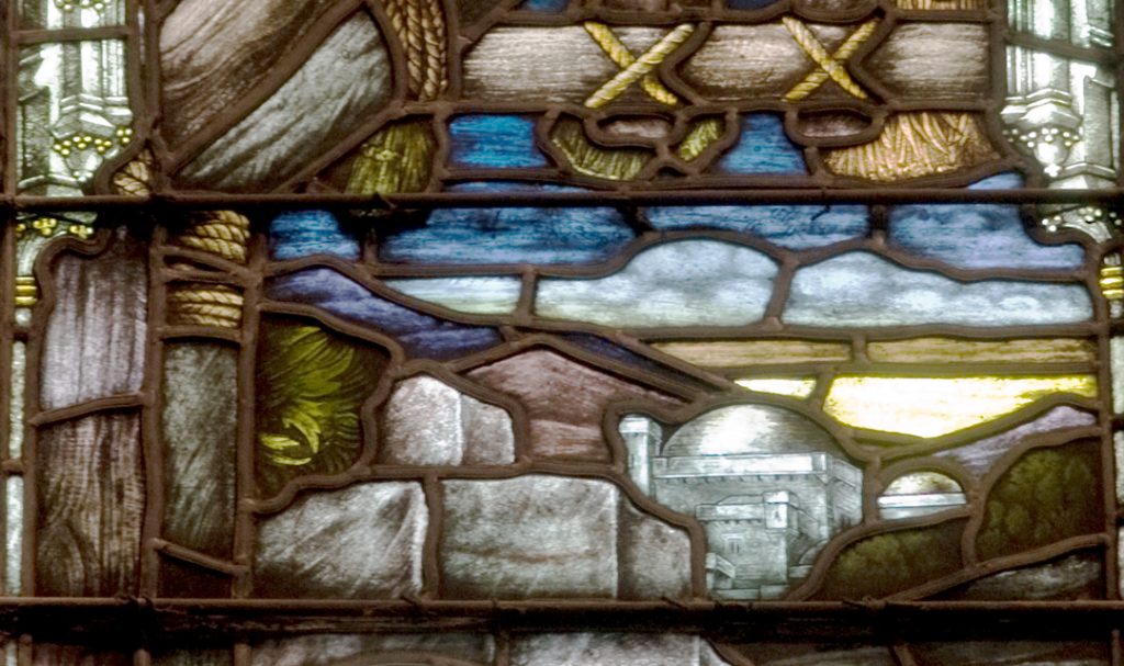 Bethlehem stained glass window