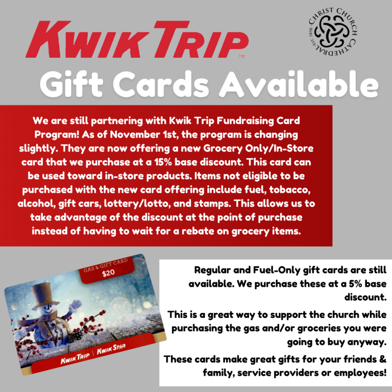 Kwik Trip Gift Cards